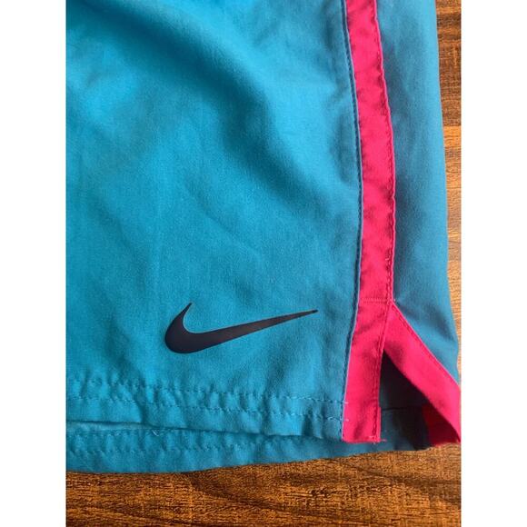 NIKE Boy’s Turquoise Lined Board Shorts / Size: Medium - Picture 6 of 10